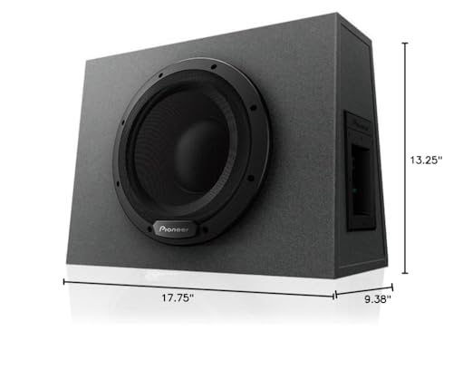 Pioneer TS-WX1010A 10” Sealed enclosure active subwoofer with built-in amplifier