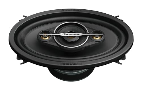 Pioneer TS-A4671F 4-Way Elliptical Coaxial Car Speakers 4 x 6 Inches, Power 210 Watts