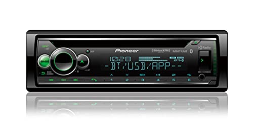 Pioneer DEH-S7200BHS Single DIN in-Dash CD Receiver with Built-in Bluetooth HD Radio Tuner and SiriusXM-Ready