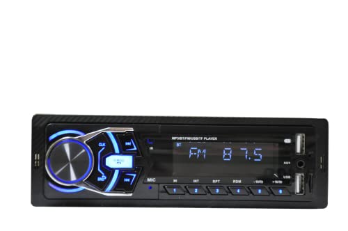 Audiobank AB-S100M Single Din Digital Media Player Stereo Receiver 200W with Bluetooth / USB / FM / MP3