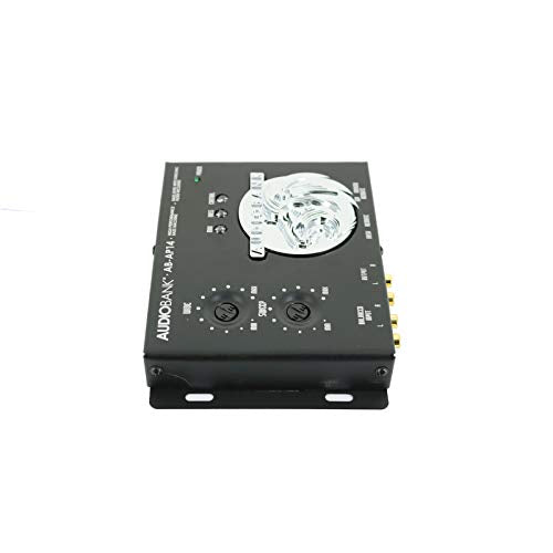 AudioBank 1/2 Din Car Audio Digital High Performance Bass Control Machine Including Bass Processor, Bass Maximizer & Sound Restoration for Subwoofer with Bass Knob (AB-AP14)