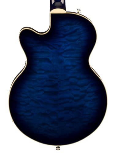 Gretsch G5655T-QM Electromatic Center Block Jr. Quilt Semi-hollowbody Electric Guitar - Hudson Sky
