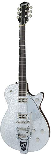 Gretsch G6129T Players Edition Jet FT Electric Guitar - Silver Sparkle