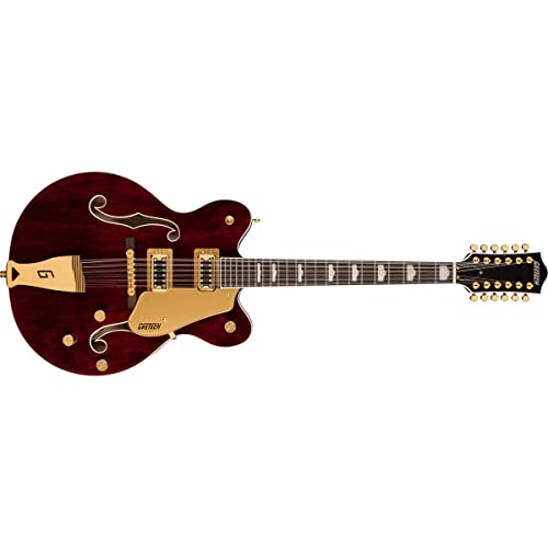 Gretsch G5422G-12 Electromatic Classic Hollow Body Double-Cut 12-String Guitar with Gold Hardware and Laurel Fingerboard - Walnut Stain