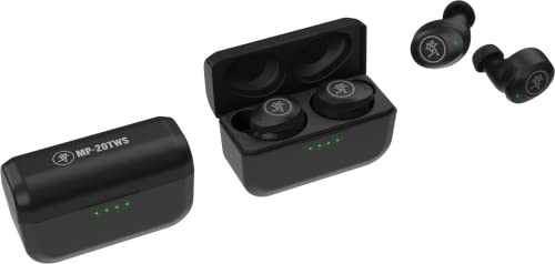 Mackie MP-20TWS - True Wireless Dual-Driver Earbuds with Active Noise Cancelling