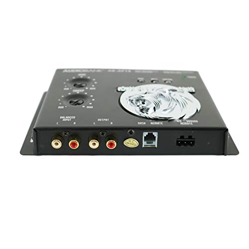 AudioBank 1/2 Din Car Audio Digital High Performance Bass Control Machine Including Bass Processor, Bass Maximizer & Sound Restoration for Subwoofer with Bass Knob (AB-AP14)