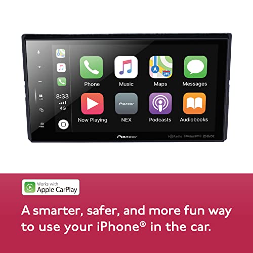 PIONEER CAR DMHC5500NEX 8-inch Modular Solutions Digital Media Receiver Wireless Carplay Mechless Amazon Alexa When Paired with Pioneer Vozsis App, Android Auto, Apple, Bluetooth, HD Radio