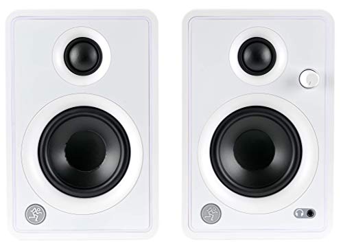 Mackie CR3-XBT White - Pair of White 3 inch Bluetooth Multimedia Monitors