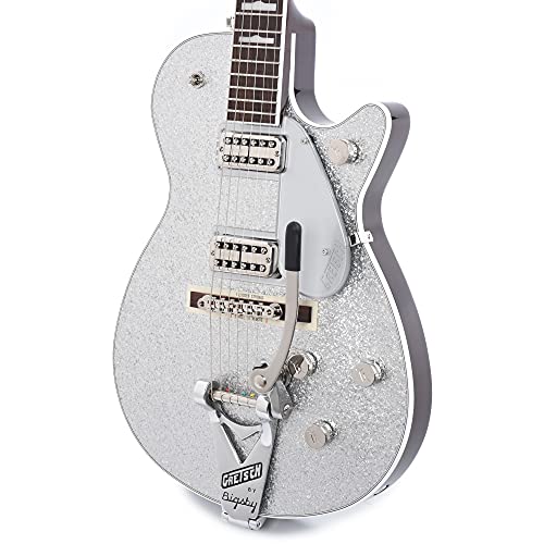 Gretsch G6128T-89 Vintage Select '89 Duo Jet Electric Guitar - Silver Sparkle