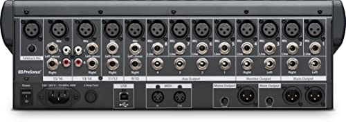 PreSonus StudioLive 16.0.2 USB 16x2 Performance & Recording Digital Mixer