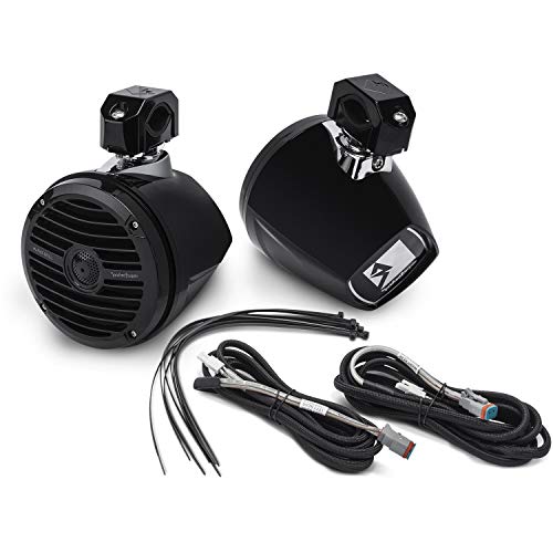 Rockford Fosgate Moto-REAR2 Add-on Rear Speaker Kit for use with YXZ-STAGE2 and YXZ-STAGE3 Kits (2016-2019)