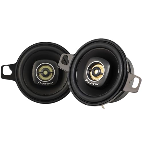 Pioneer TS-A709, 2-Way Coaxial Car Audio Speakers, Full Range, Clear Sound Quality, Easy Installation and Enhanced Bass Response, 2.75” Round Speakers