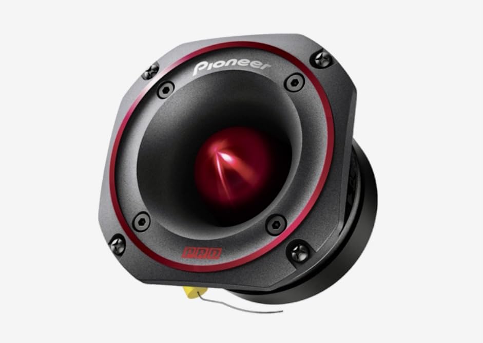 Pioneer TS-B401PRO, Car Audio Speakers, Full Range, Clear Sound Quality, Easy Installation and Enhanced Bass Response, 4” Speakers