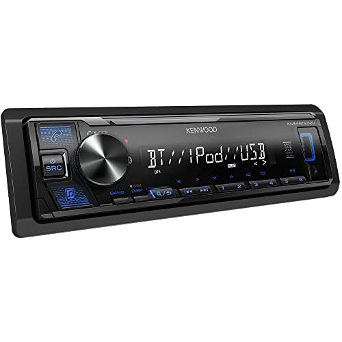 KENWOOD KMM-BT232U Bluetooth Car Stereo with USB Port, AM/FM Radio, MP3 Player, Detachable Face