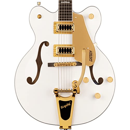 Gretsch G5422TG Electromatic Classic Hollowbody Double-Cut with Bigsby - Snowcrest White