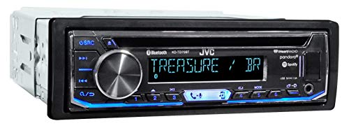 JVC KD-TD70BT CD Receiver Featuring Bluetooth/USB/Pandora/iHeartRadio/Spotify/FLAC / 13-Band EQ