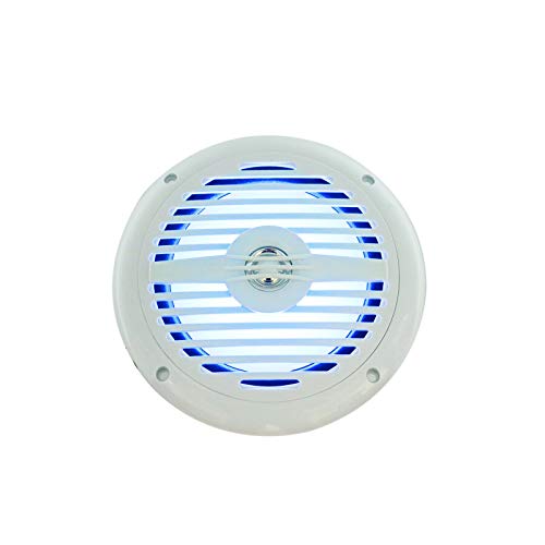 Gravity 4X MG660-LBH 6.5-inch 2-Way Marine Speakers CEA Rated 4 ohms Impedance Frequency Response 80-20 kHz Water Resistant -White Total 700 Watts Peak Power