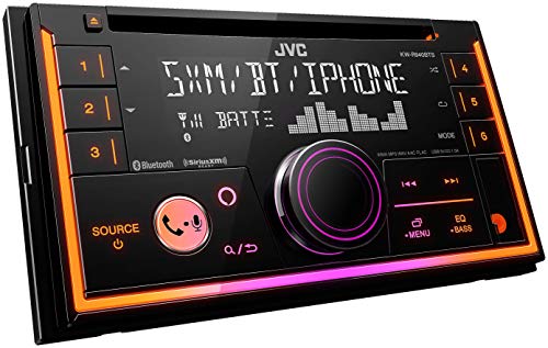 JVC KW-X840BTS/ KW-R940BTS Bluetooth Car Stereo Receiver with USB Port – AM/FM Radio, MP3 Player, Amazon Alexa Enabled - 1.5-line Display - Double DIN – 13-Band EQ