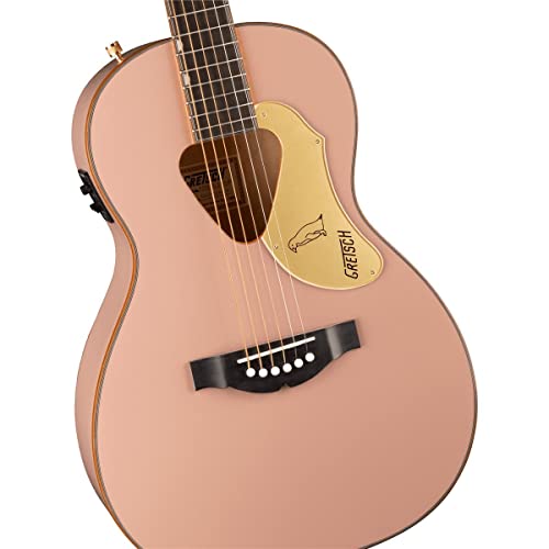 Gretsch G5021E Rancher Penguin Parlor Acoustic-Electric Guitar - Shell Pink