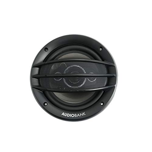 BLAUPUNKT AMP1404 Car Audio 4-Channel Amp Amplifier 1500 Watts Max Peak Power + 4X Audiobank AB-630 COAXIAL Speakers 6.5