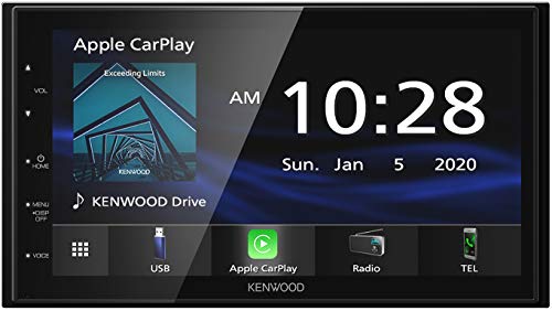 Kenwood DDX57S Digital Media Touchscreen Car Stereo Receiver with Apple CarPlay