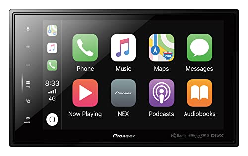 PIONEER CAR DMHC5500NEX 8-inch Modular Solutions Digital Media Receiver Wireless Carplay Mechless Amazon Alexa When Paired with Pioneer Vozsis App, Android Auto, Apple, Bluetooth, HD Radio