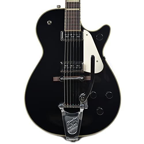 Gretsch G6128T-53 Vintage Select '53 Duo Jet with Bigsby Electric Guitar - Black
