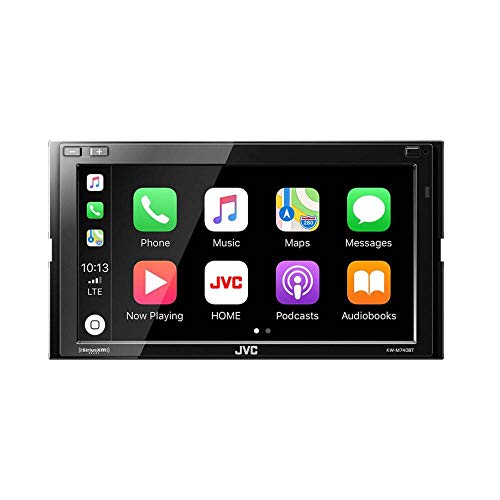 JVC KW-M740BT Apple CarPlay, Android Auto 2-DIN AV Receiver (No CD Drive)