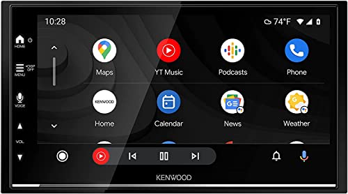 KENWOOD DMX7709S 6.8-Inch Capacitive Touch Screen, Car Stereo, CarPlay and Android Auto, Bluetooth, AM/FM Radio, MP3 Player, USB Port, Double DIN, 13-Band EQ Plus CMOS-230 Rearview Camera