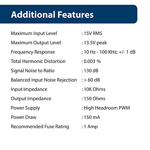 Blaupunkt EP1000X - Digital Bass Enhancer Bass Note Restorer