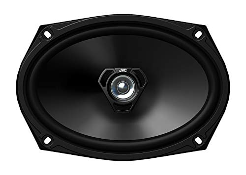 JVC CS-DF6920 DRVN Series 6x9 inch 2-Way 400 Watt Car Speakers (Coaxial) - Set of 2 (Black) with Powerful Sound and Tough Looking Design