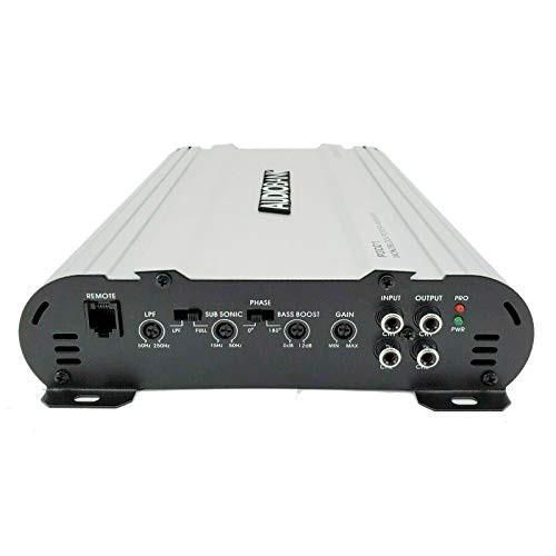 Audiobank P3001 Monoblock 3000 Watts Class AB Car Audio Amplifier + 1x Gravity G3-12D4 Subwoofers 12