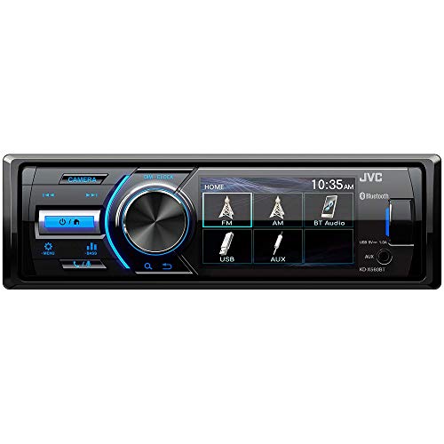 JVC - KD-X560BT - Digital Media Car & Marine Bluetooth Receiver iPhone/Android/USB/AUX Car Stereo with Rear Camera Input