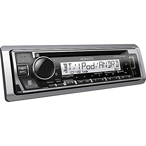 Kenwood KMR-D375BT Marine CD Receiver with Bluetooth and USB Interface