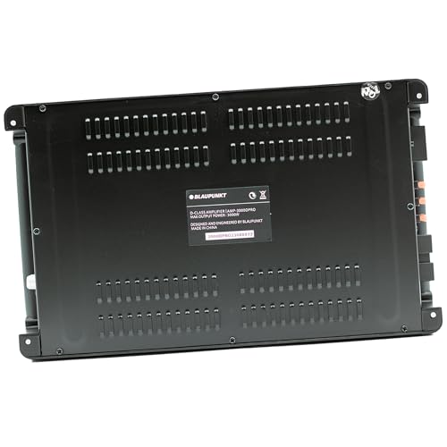 Blaupunkt AMP3000DPRO - 3000 Watts Monoblock 1 Ohm Stable Amplifier