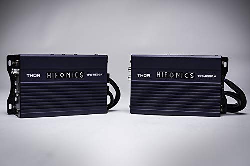 Hifonics TPS-A350.4 THOR Compact 4 Channel 350 Watt Powersports Amplifier