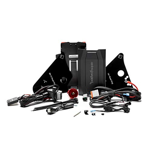 Rockford Fosgate R-HFKDRK Complete Amplifier Installation Kit for 1998+ Harley Davidson Road King Motorcycles