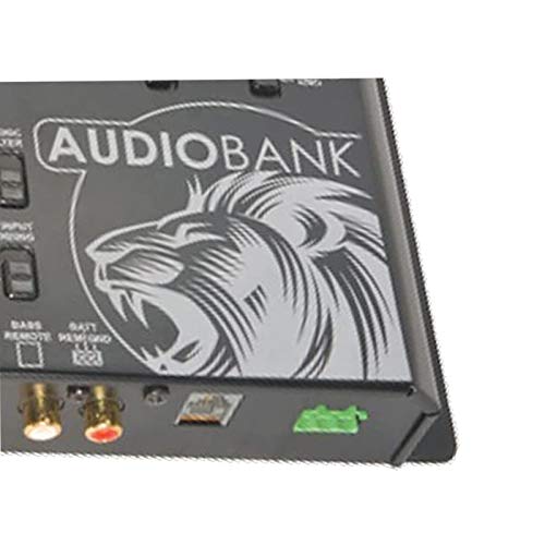 Audiobank High Performance Bass Machine - AB-AP12 - with Subwoofer Bass Control Features/Bass Equalization Circuit/Dash Mount Remote Control and Bass Indicator