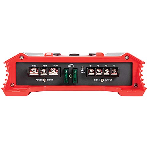 Crunch GP-2500.1 -  2500 Watts Mono Subwoofer Car Audio Amplifier