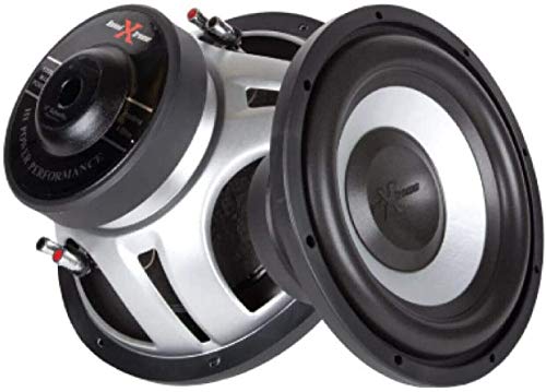 2X Soundxtreme ST-1052 10 Inch 2200 Watts Max Power for Pair Elite Car Audio Stereo Subwoofer Dual 4 Ohm Voice Coil Configuration Competition 10