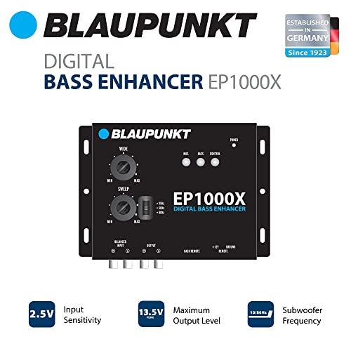 Blaupunkt EP1000X - Digital Bass Enhancer Bass Note Restorer