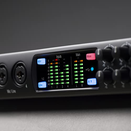 PreSonus Studio 1810c 18x8, 192 kHz, USB Audio Interface with Studio One Artist and Ableton Live Lite DAW Recording Software