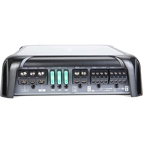Pioneer GM-DX975 - Powerhouse Amplifier with 2,000 Watts, Class-D Technology, 5-Channel, Variable Low-Pass Filter, Compact Design, and Remote Bass Boost Control