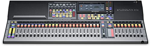 PreSonus StudioLive 32S 32-Channel/22-bus digital console/recorder/interface with AVB networking and dualcore FLEX DSP Engine