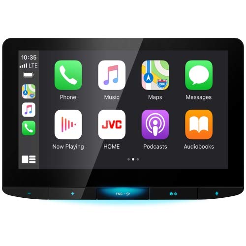 JVC KW-Z1000W Bluetooth Car Stereo Receiver with USB Port –10.1