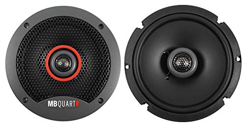 MB Quart FKB116S - 6.5 Inch 60 Watt Slim Mount Coaxial Speakers