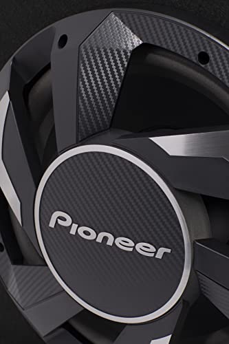 PIONEER TS-WX1210AM - Powerful 12-inch Active Subwoofer with Built-in Amplifier, 1300 Watts Peak Power, and Compact Design for Deep Bass