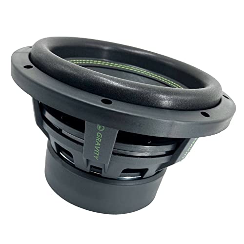 Gravity GW10D4 - 1x 10 Inch 2000 Watt Car Audio Subwoofer w/ 4 Ohm DVC 10