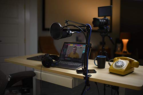 PreSonus Broadcast Accessory Pack with Boom Arm, Pop Filter, Headphones, and XLR Cable for Podcasting, Streaming, Gaming and More