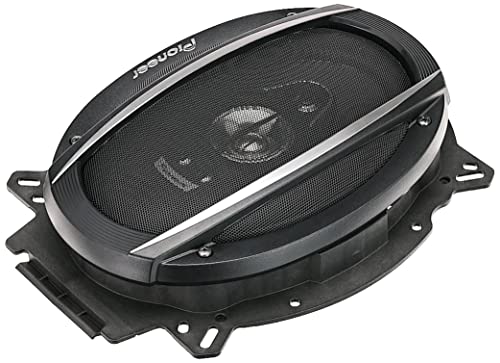 Pioneer TS-A6970F, 4-Way Car Audio Speakers, Full Range, Clear Sound Quality, Easy Installation and Enhanced Bass Response, 6” x 9” speakers,Black